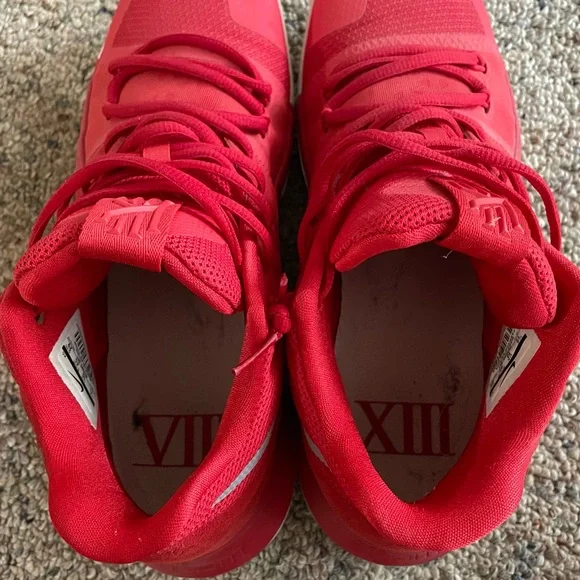 Nike ‘Red Suede’ Kyrie 3’s Sz 11 - Picture 9 of 12